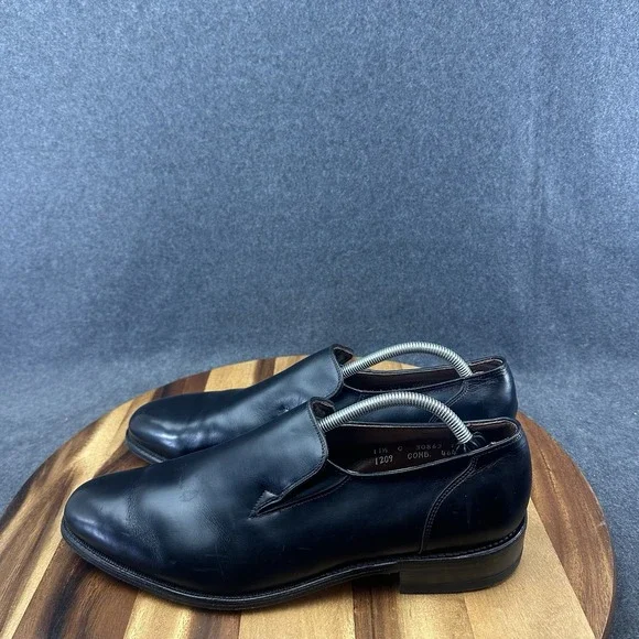 Allen Edmonds Cornwall Ostendo Loafers Shoes Men's Size 11.5C Black Leather